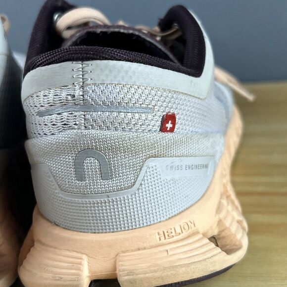 On Cloud X 3 Running Shoes Women's Size 8.5 Gray Athletic Slip On Sneakers - Picture 6 of 14